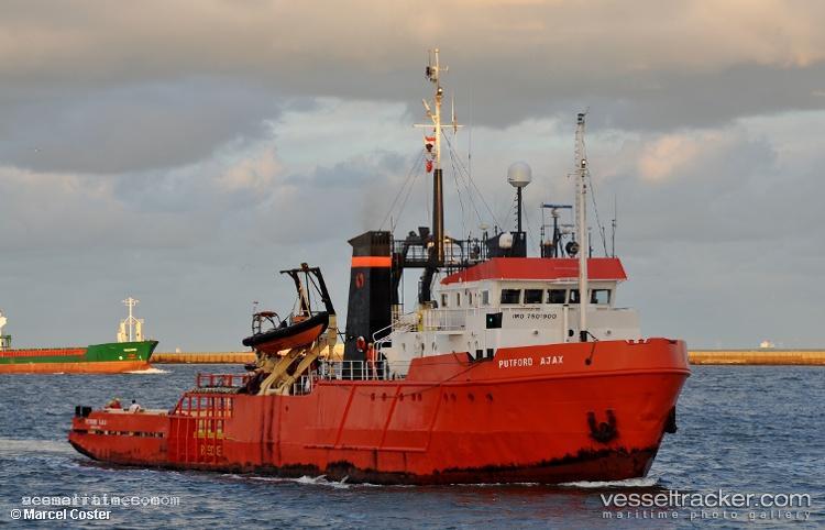 Putford-Ajax - Offshore Tug Supply Ship vessel registered in United Kingdom