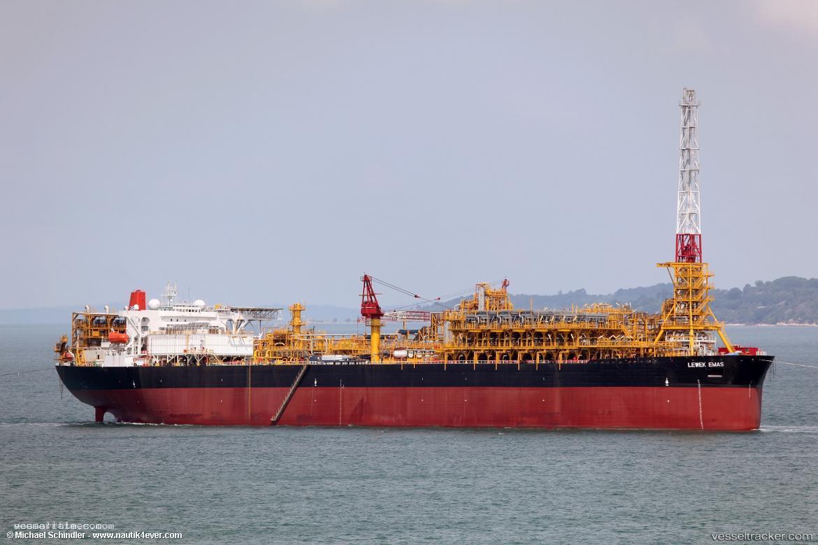 Lewek-Emas - Fpso Tanker vessel registered in Singapore