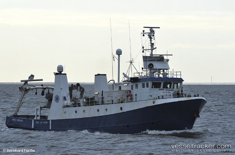 Arne-Tiselius - Fishing Support Vessel vessel registered in Denmark