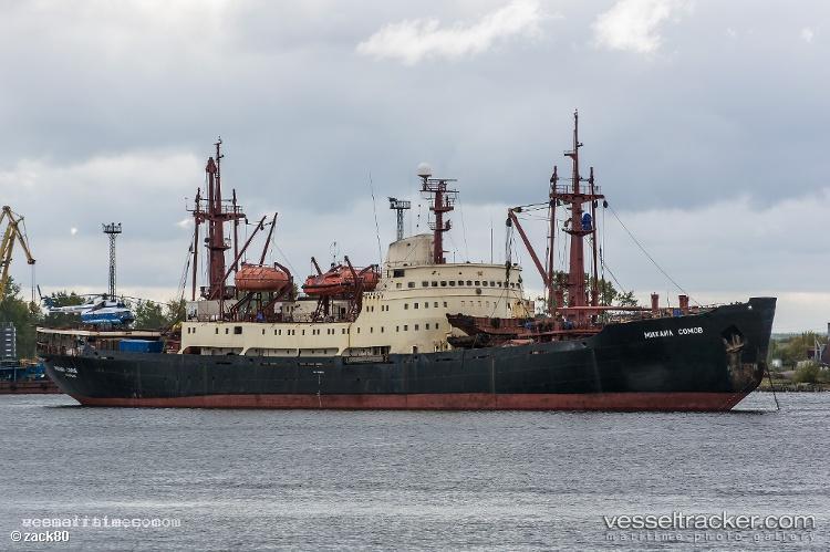Mikhail-Somov - Research Vessel vessel registered in Russia
