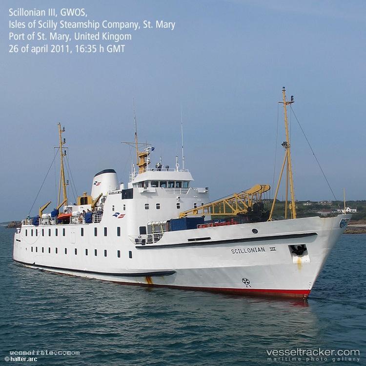 Scillonian-Iii - Passenger General Cargo Ship vessel registered in United Kingdom