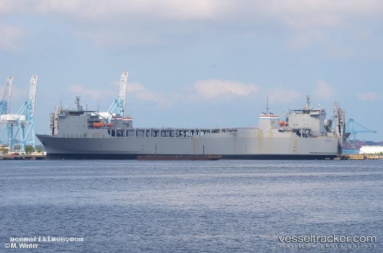 Cape-Rise - Vehicles Carrier vessel registered in United States of America