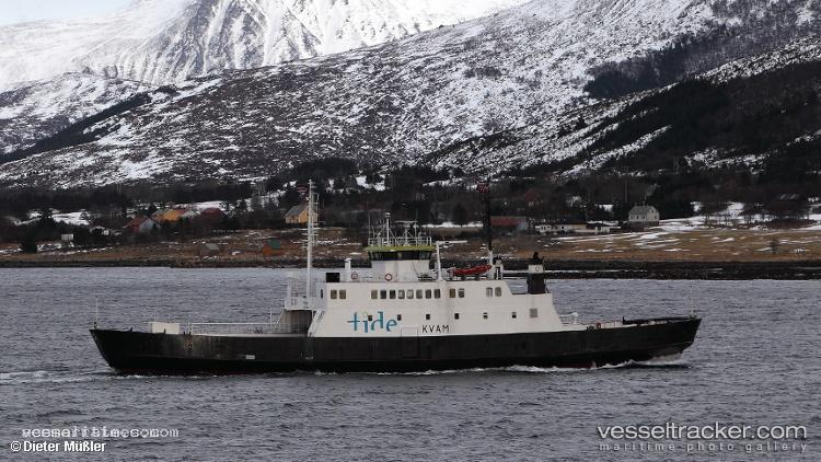 Kvam - Passenger Ro Ro Cargo Ship vessel registered in Norway