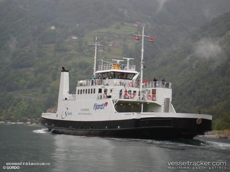 Kvernes - Passenger Ro Ro Cargo Ship vessel registered in Norway