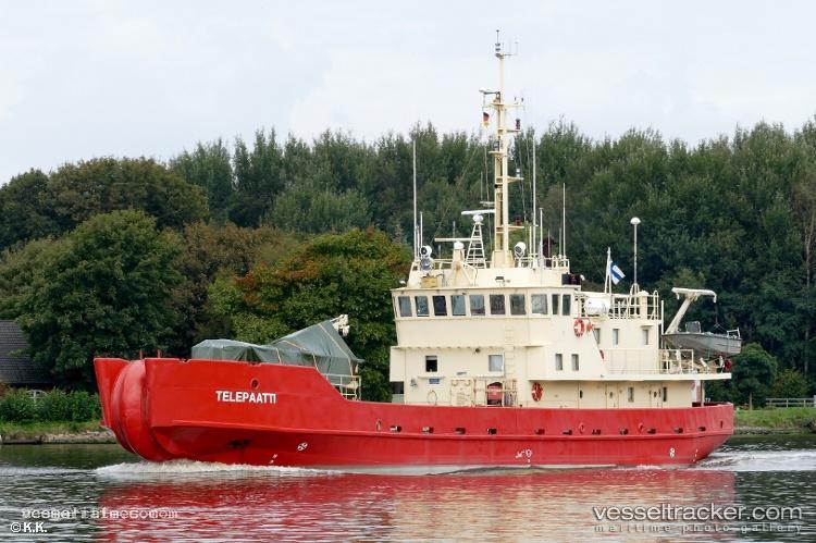 Telepaatti - Cable Layer vessel registered in Finland