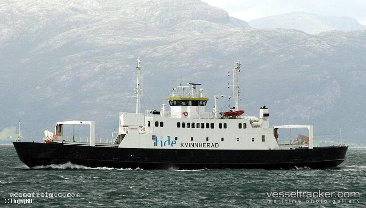 Kvinnherad - Passenger Ro Ro Cargo Ship vessel registered in Nigeria