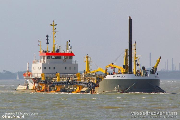 Sospan-Dau - Hopper Dredger vessel registered in Netherlands