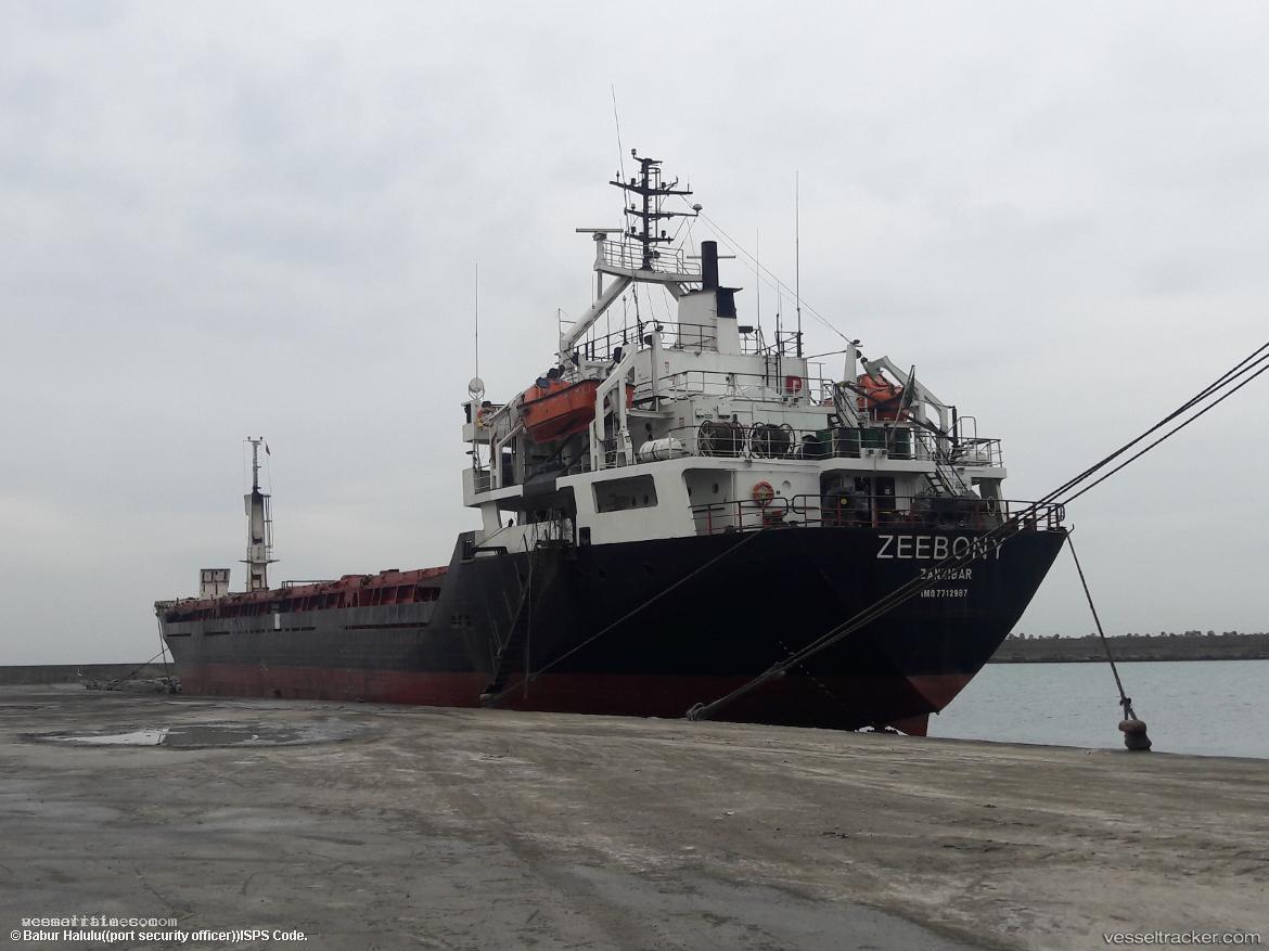 Zeebony - General Cargo Ship vessel registered in Tanzania