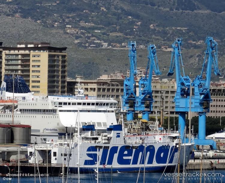 Sibilla - Passenger Ro Ro Cargo Ship vessel registered in Italy