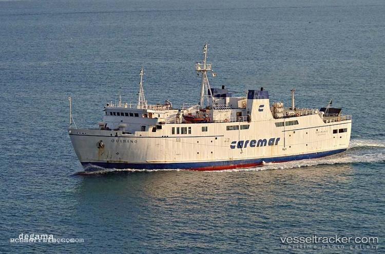 Quirino - Passenger Ro Ro Cargo Ship vessel registered in Italy