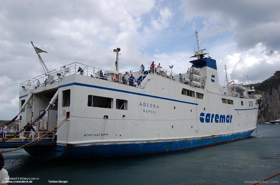 Adeona - Passenger Ro Ro Cargo Ship vessel registered in Italy