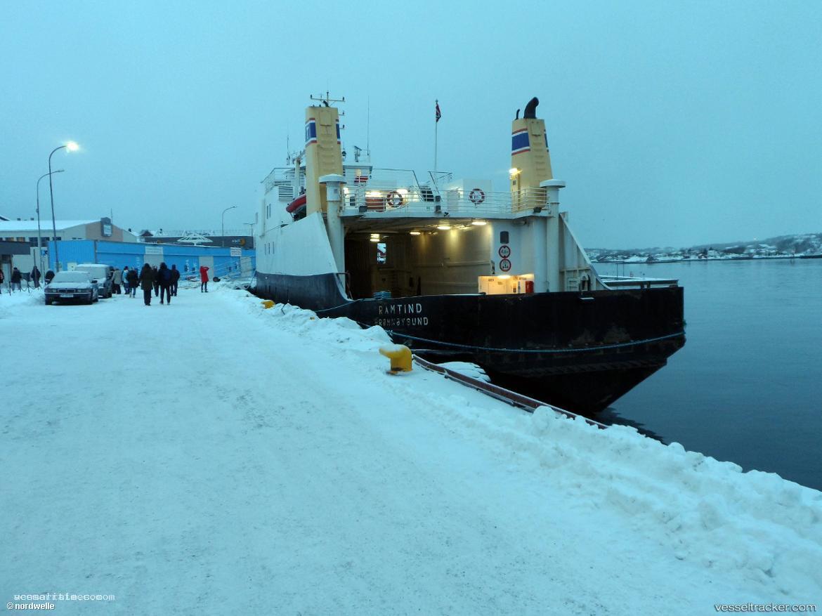 Ramtind - Passenger Ro Ro Cargo Ship vessel registered in Norway