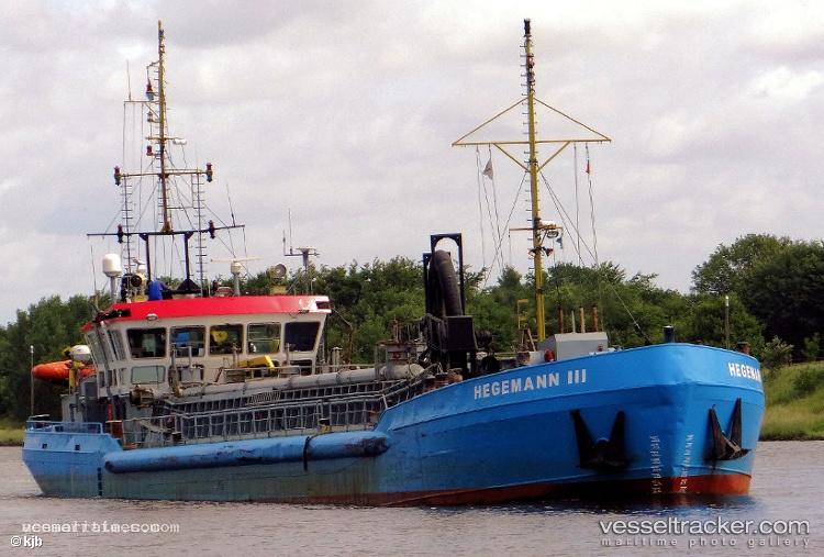 Hegemann-3 - Hopper Dredger vessel registered in Netherlands