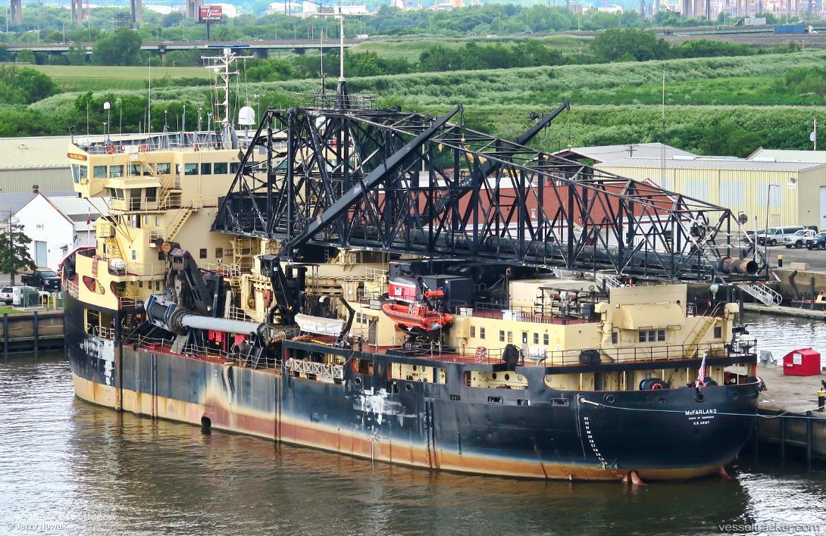 Mcfarland - Hopper Dredger vessel registered in United States of America