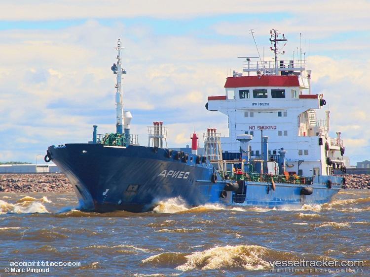 Aries - Chemical Oil Products Tanker vessel registered in Russia