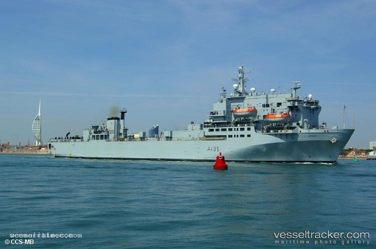 Naval-Auxiliary-A135 - Naval Naval Auxiliary vessel registered in United Kingdom