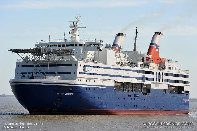 Regina-Baltica - Passenger Ro Ro Cargo Ship vessel registered in Cyprus