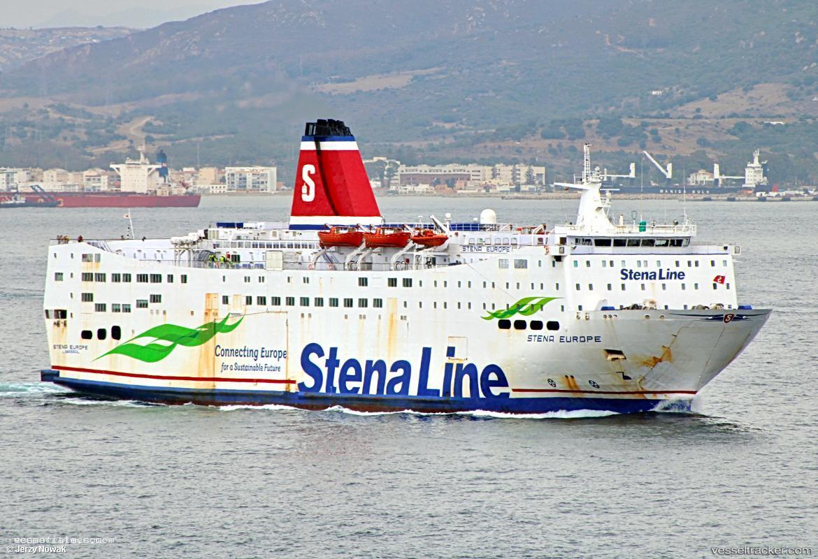 Stena-Europe - Passenger Ro Ro Cargo Ship vessel registered in Cyprus