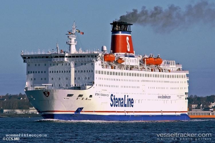 Stena-Spirit - Passenger Ro Ro Cargo Ship vessel registered in Denmark