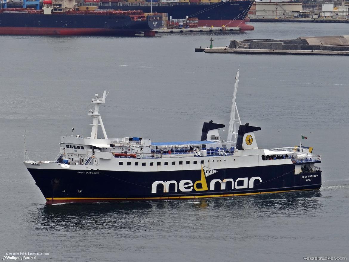 Rosa-D-Abundo - Passenger Ro Ro Cargo Ship vessel registered in Italy