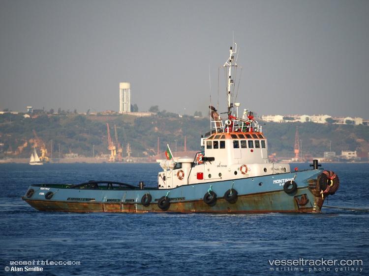 Montinho - Tug vessel registered in Portugal