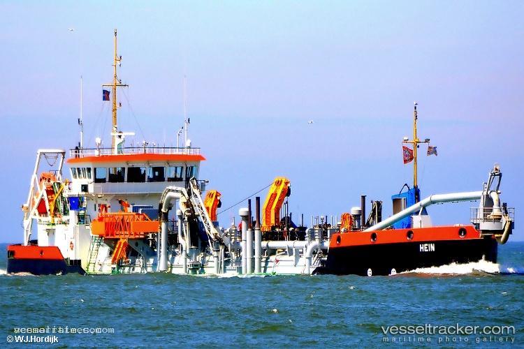 Hein - Hopper Dredger vessel registered in Netherlands