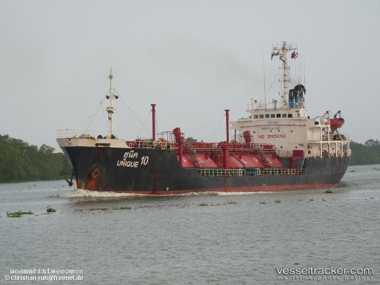 Unique-10 - Lpg Tanker vessel registered in Thailand