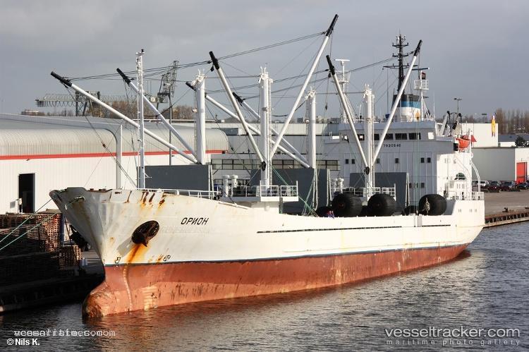 Orion - Refrigerated Cargo Ship vessel registered in Russia