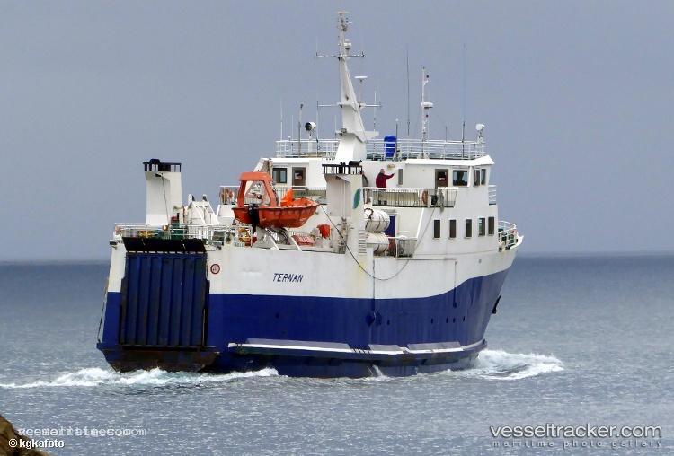 Ternan - Passenger Ro Ro Cargo Ship vessel registered in Faeroe Islands