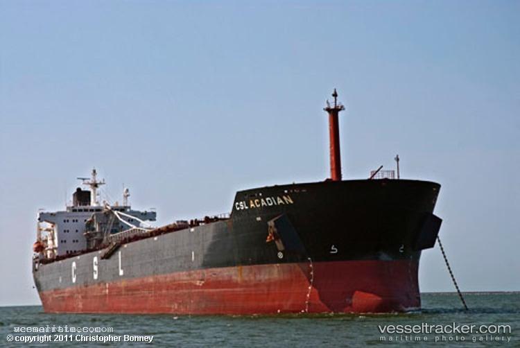 Csl-Acadian - Self Discharging Bulk Carrier vessel registered in Liberia