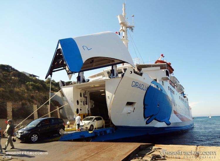 Giraglia - Passenger Ro Ro Cargo Ship vessel registered in Italy