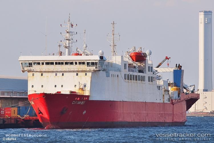Yauza - Cable Layer vessel registered in Russia