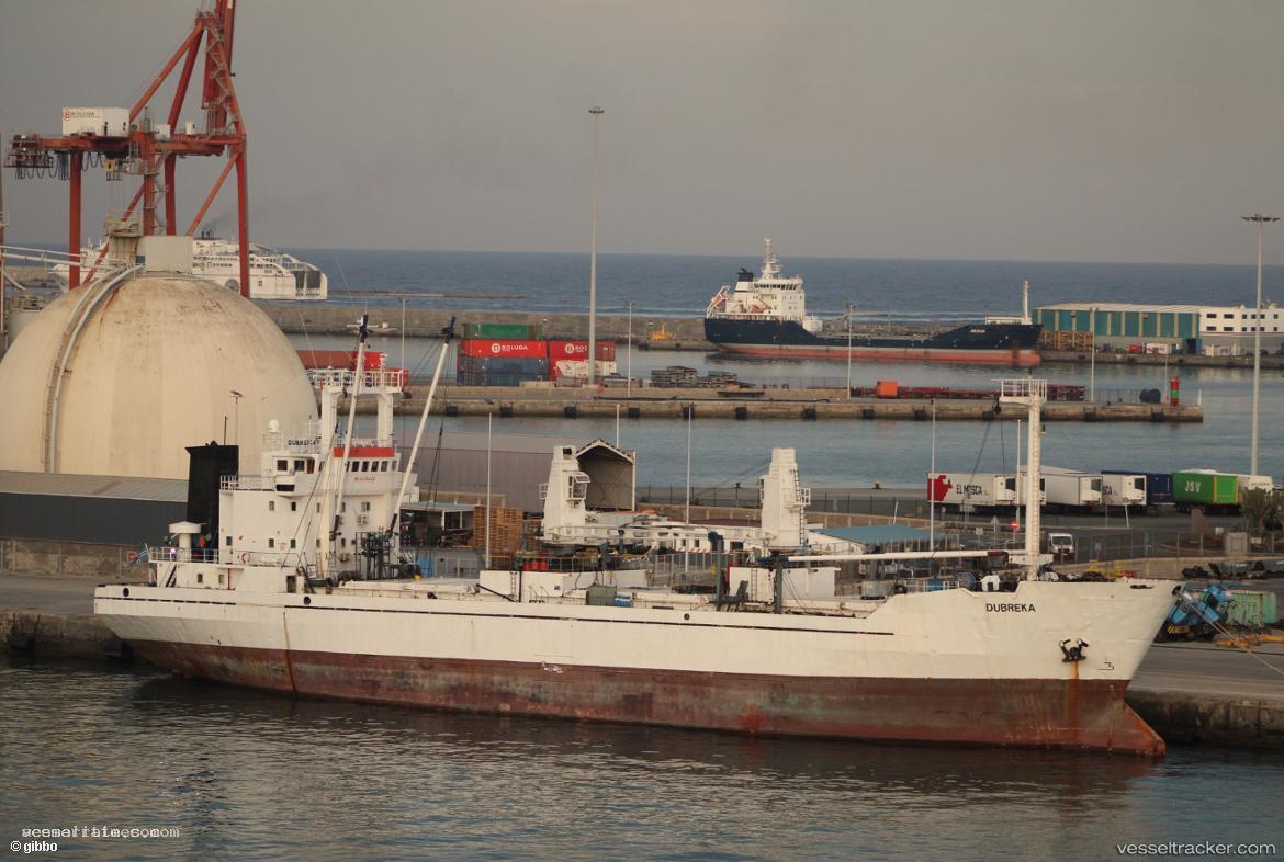 Dubreka - Refrigerated Cargo Ship vessel registered in Dominica