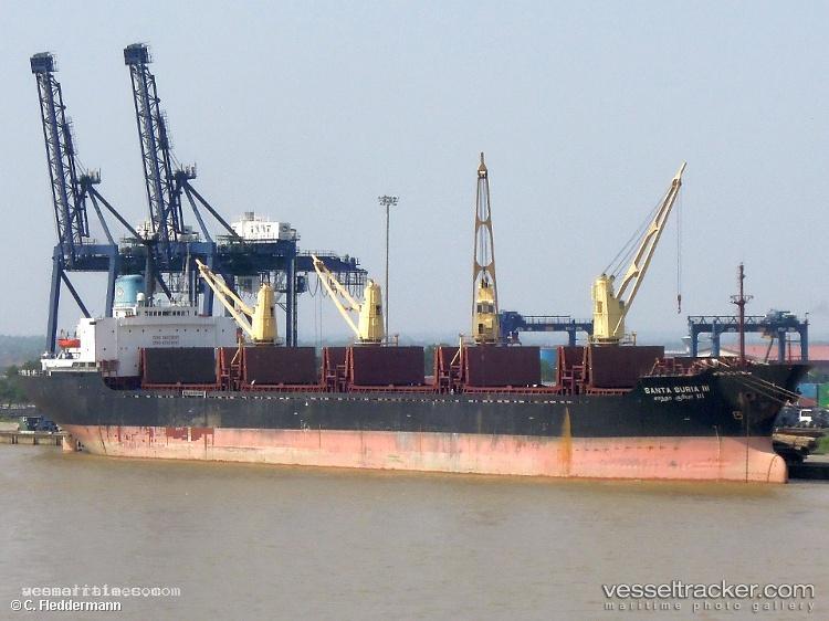 M.v.santa-Suria-Iii - Bulk Carrier vessel registered in Malaysia