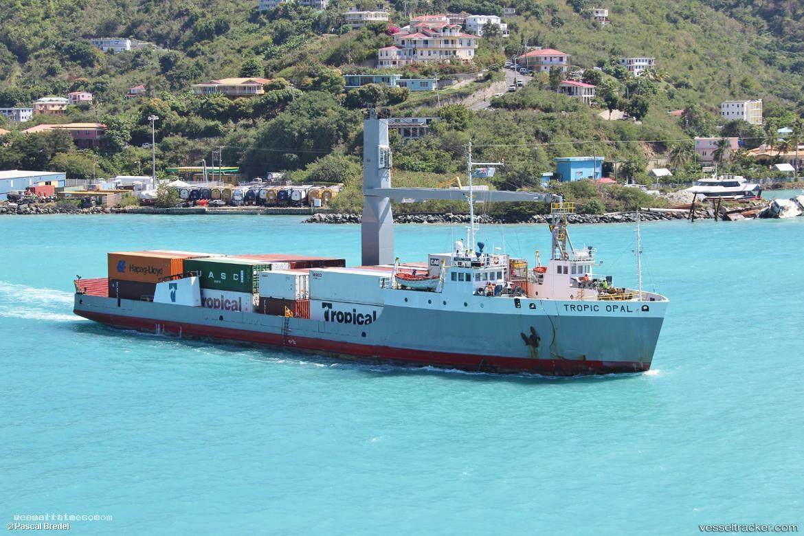 Tropic-Opal - Deck Cargo Ship vessel registered in Saint Vincent and the Grenadines