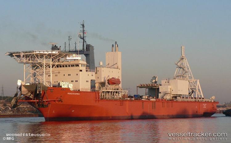 Mafuta - Service Ship vessel registered in Namibia