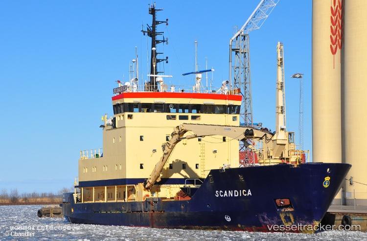 Scandica - Buoy Lighthouse Vessel vessel registered in Sweden