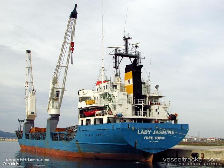 Lady-Jasmine - General Cargo Ship vessel registered in Sierra Leone