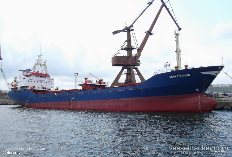 Cenk-Turkmen - General Cargo Ship vessel registered in Turkey