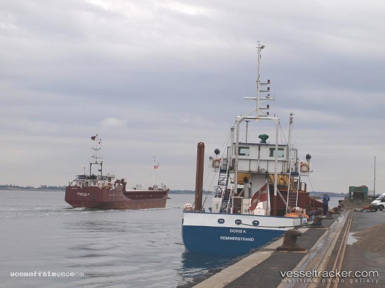 Doris-K - Hopper Dredger vessel registered in Denmark