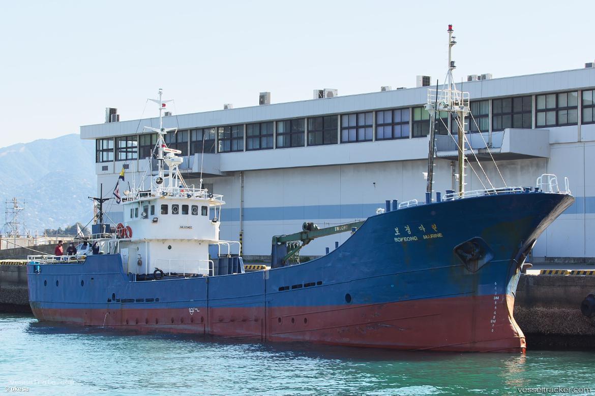 Bokeong-Marine - Fish Carrier vessel registered in South Korea