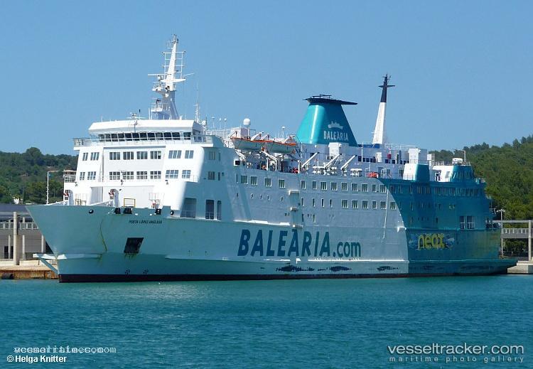 Poeta-Lopez-Anglada - Passenger Ro Ro Cargo Ship vessel registered in Cyprus
