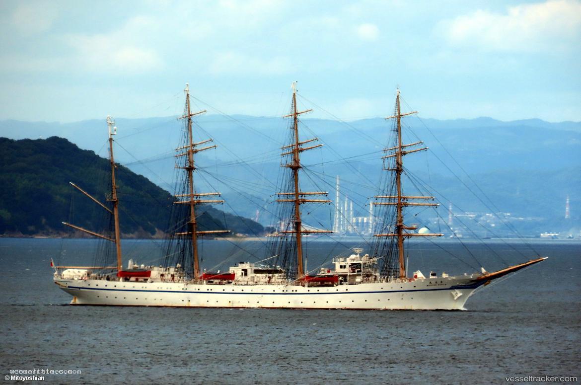 Nippon-Maru - Training Ship vessel registered in Japan
