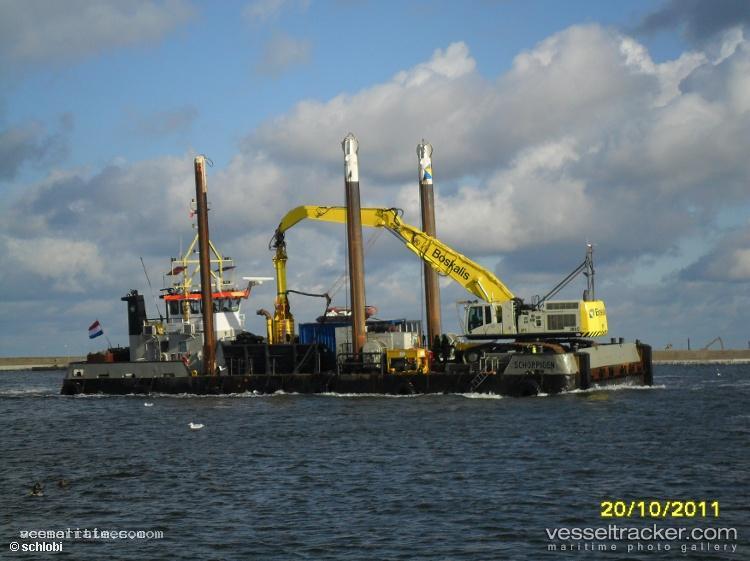Schorpioen - Deck Cargo Ship vessel registered in Netherlands
