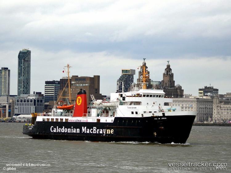 Isle-Of-Arran - Passenger Ro Ro Cargo Ship vessel registered in United Kingdom