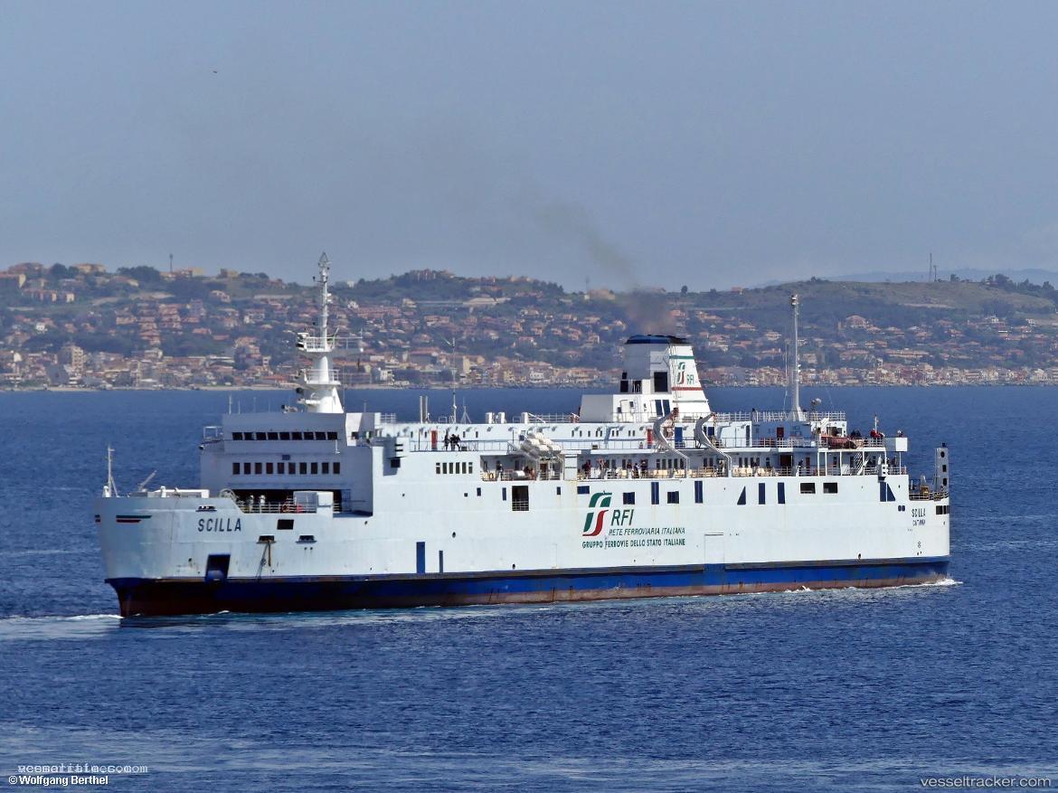 Scilla - Passenger Ro Ro Cargo Ship vessel registered in Italy