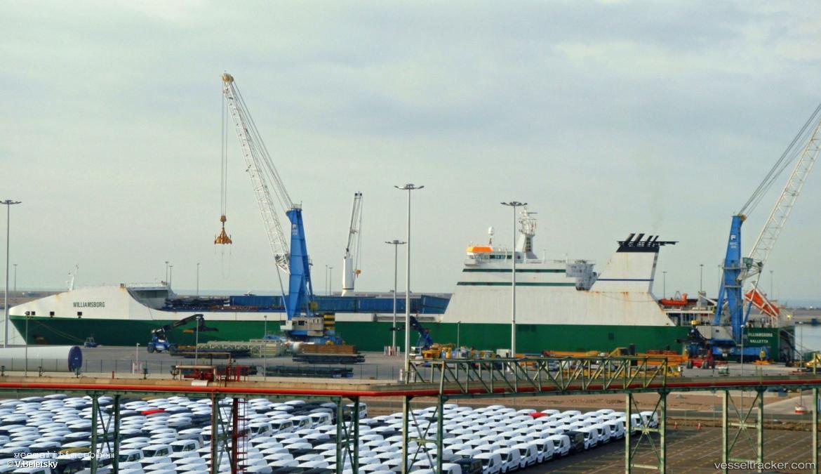 Williamsburg - Ro Ro Cargo Ship vessel registered in United States of America