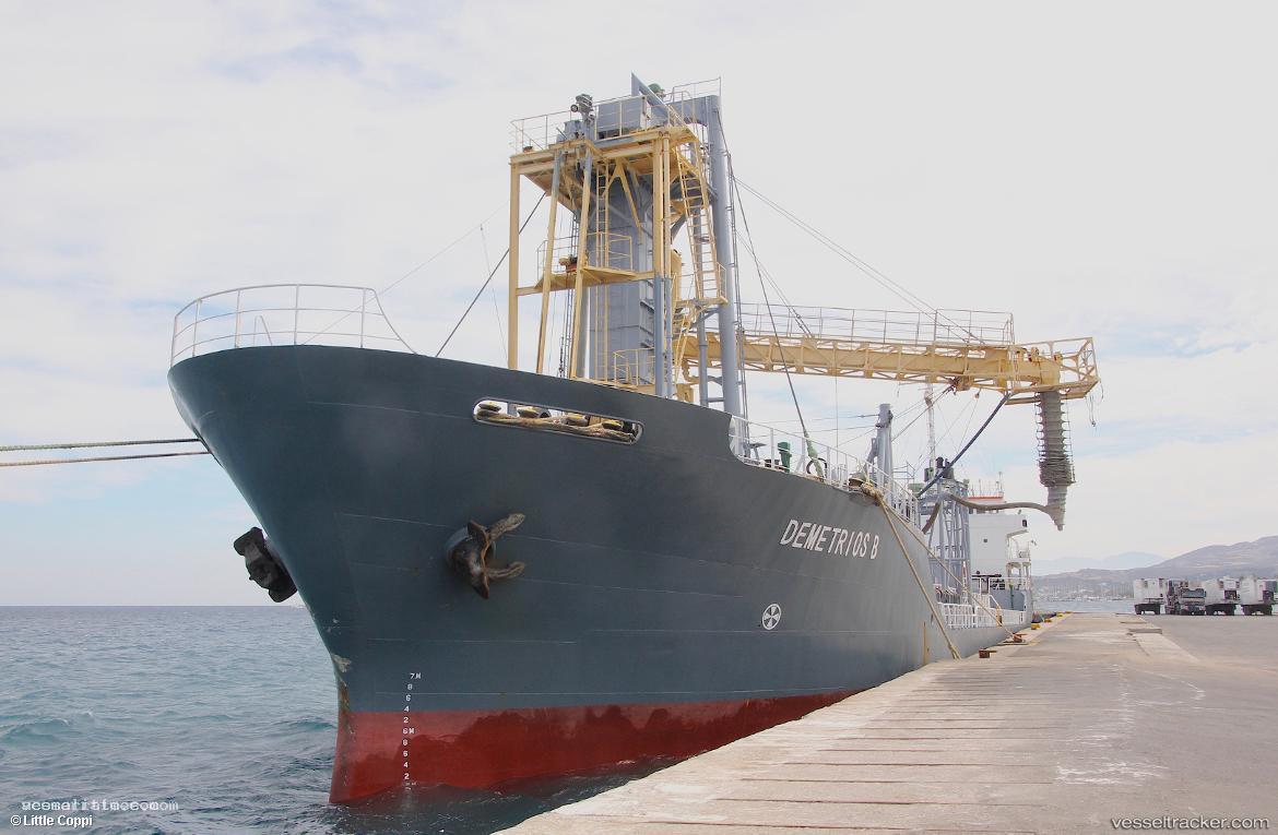 Demetrios-B - Cement Carrier vessel registered in Malta