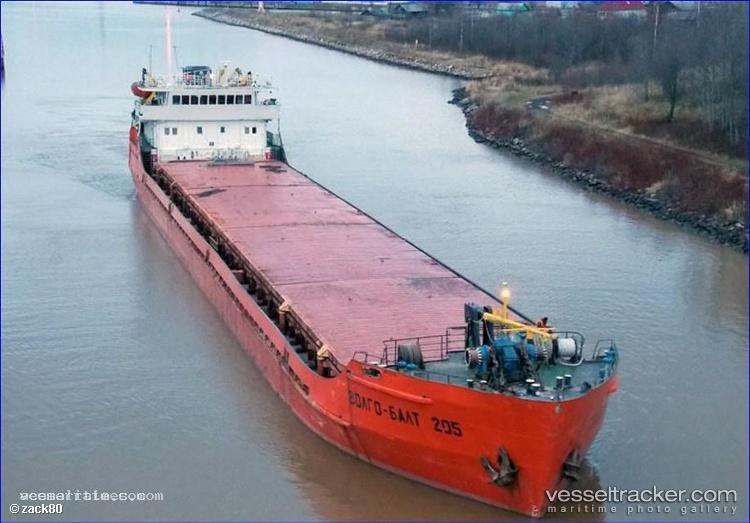 Volgo-balt-205 - General Cargo Ship vessel registered in Russia