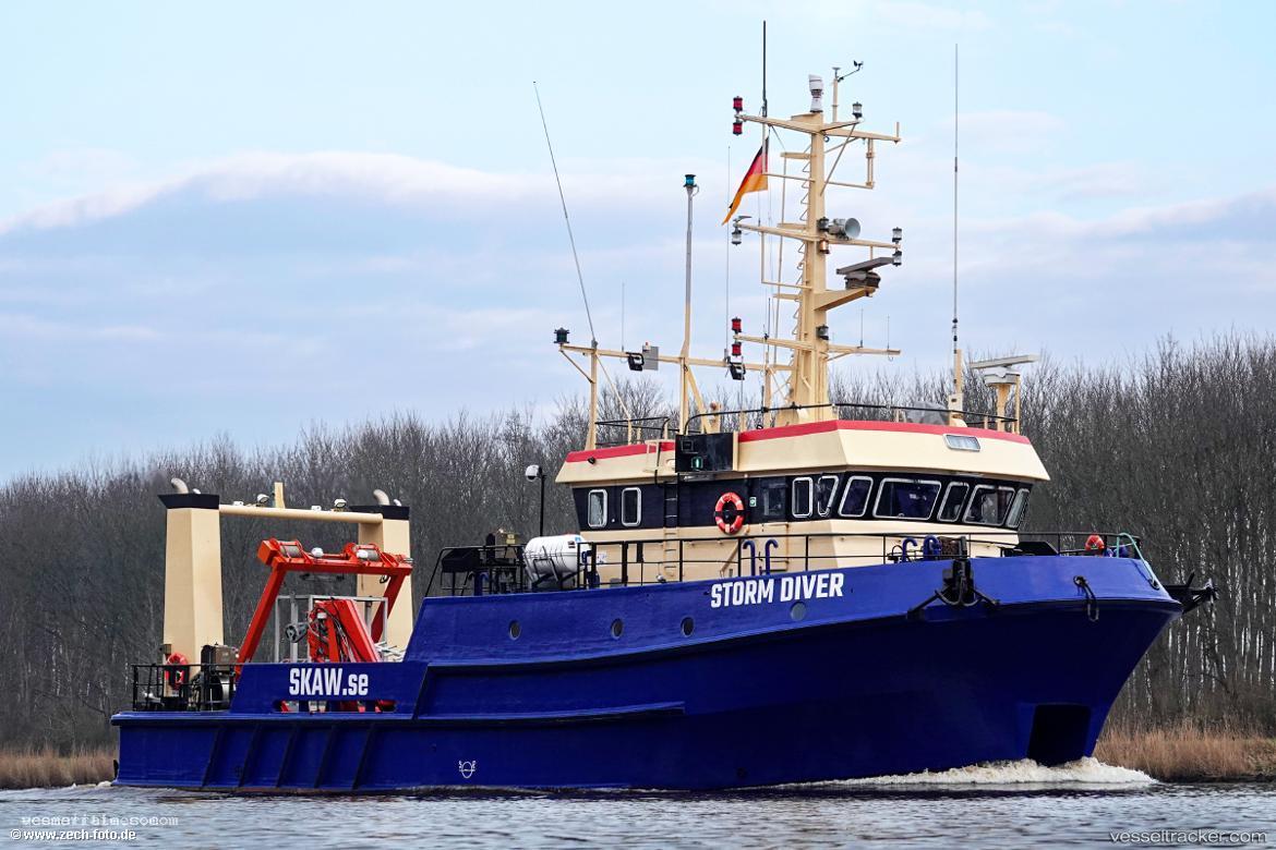 Storm-Diver - Research Vessel vessel registered in United Kingdom